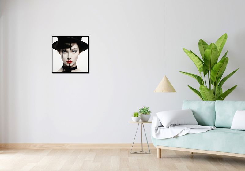 Plakat 50x50cm Atramentowa Aura zdjęcie 4