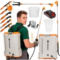 Opryskiwacz elektryczny do roślin 16l spryskiwacz ogrodowy, akumulatorowy