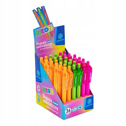 Długopis Automat 0.7 Mm Astrapen Diamond Neon A'36 na Arena.pl