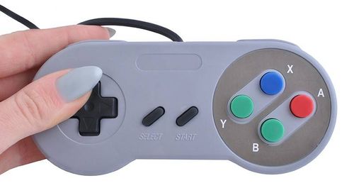 Extra Pad USB RETRO do PC w kształcie Pada SNES na Arena.pl