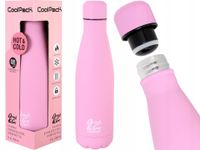 COOLPACK TERMOS BIDON BUTELKA TERMICZNA STAL NIERDZEWNA POWDER PINK 500 ML