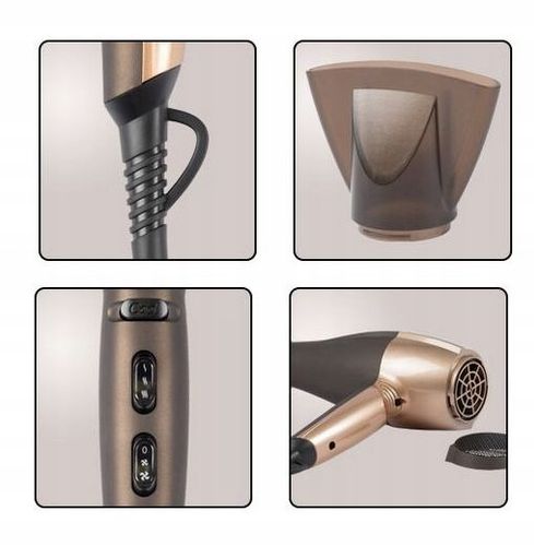 NIEMIECKA PROFESJONALNA SUSZARKA WŁOSÓW JONIZACJA ZIMNY NAWIEW IONIC 2200W na Arena.pl