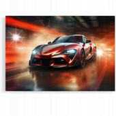 Obraz 90x60 samochody toyota supra tokio japonia do garażu dla mechanika