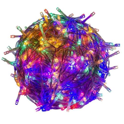 Świąteczne LED oświetlenie - 10 m, 100 LED, kolorowe na Arena.pl