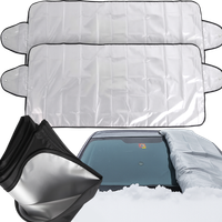 2x Mata na szybe PRZECIWSZRONOWA antyszronowa duża termiczna na przednią XL