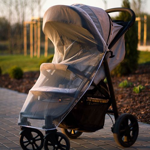 Moskitiera Uniwersalna do wózka - BIAŁA na Arena.pl