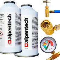 Zestaw do Nabijania Napełniania Klimatyzacji Układu R134a R12