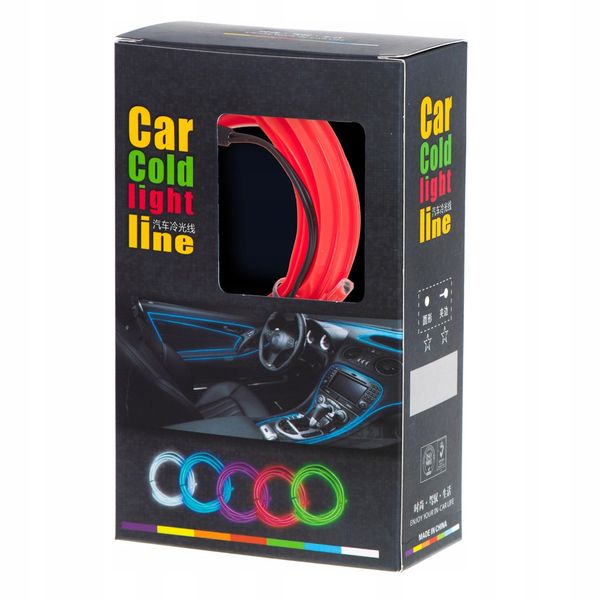 OŚWIETLENIE LED DO SAMOCHODU / AUTA USB # 5 zdjęcie 2