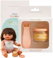 TINY HARLOW MAGICZNY SŁOICZEK Z ŁYŻECZKĄ DO KARMIENIA LALEK MUS Z BANANEM