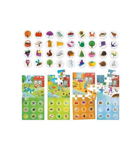 HEADU Puzzle-co odnajdujesz w 4 porach roku 53672 na Arena.pl