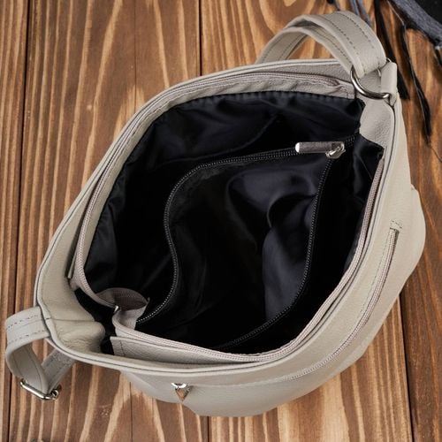 torebeczka damska skórzana listonoszka szara paolo peruzzi z-53-gr na Arena.pl