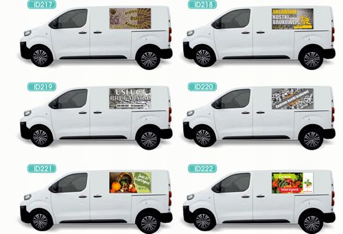 Reklama Naklejka na samochód różne wzory do wyboru AUTO KOSMETYKA na Arena.pl