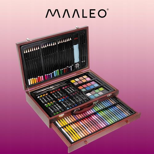 Zestaw do Malowania Artystyczny dla Dzieci Walizka Malarski Plastyczny Duży na Arena.pl