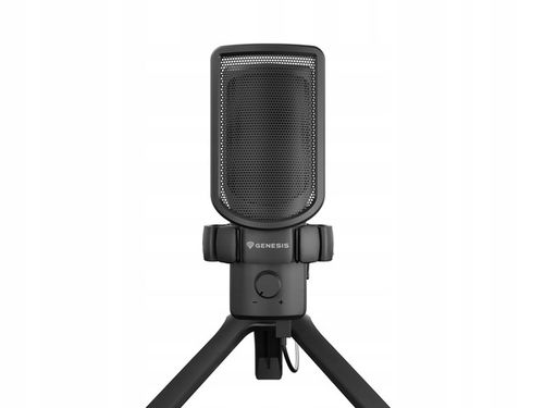 Mikrofon Genesis Radium 250 USB Statyw czarny na Arena.pl