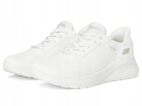 G1526 SKECHERS 117497W SLIP-INS SPORT SQUAD CHAOS BUTY DAMSKIE BIAŁE R.43