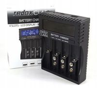 Ładowarka REDOX CLARA AAA / AA x4 (NiMH/LiIon)