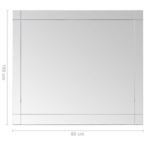 Lustro ścienne 100x60cm szkło VidaXL na Arena.pl