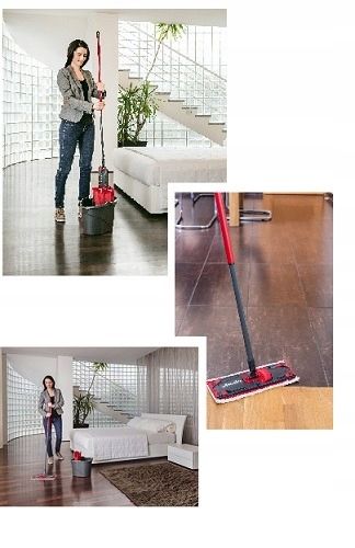 MOP PŁASKI ULTRAMAX VILEDA Z DRĄŻKIEM TELESKOPOWYM zdjęcie 13