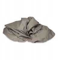 Prześcieradło z gumką Kayori Shizu Taupe (perkal) - 140x200 cm