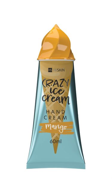 HISKIN Crazy Ice Cream Krem do rąk - Mango 60 ml zdjęcie 1