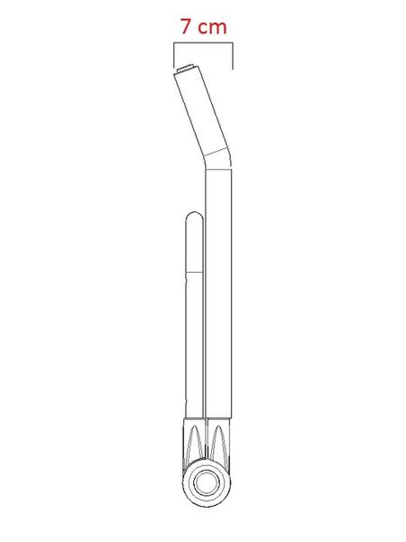 WIESZAK ŚCIENNY NA ROWER ROWERY NARTY UCHWYT WS01 zdjęcie 2