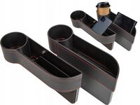 SCHOWEK ORGANIZER SAMOCHODOWY MIĘDZY FOTEL PRAWY LEWY UCHWYT KUBEK 2SZT.