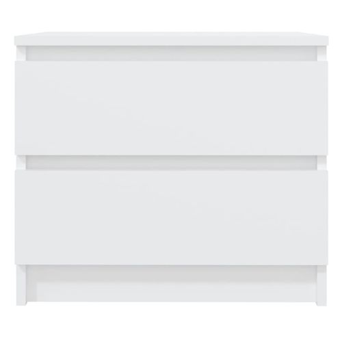 Szafki nocne, 2 szt., białe, 50x39x43,5 cm na Arena.pl