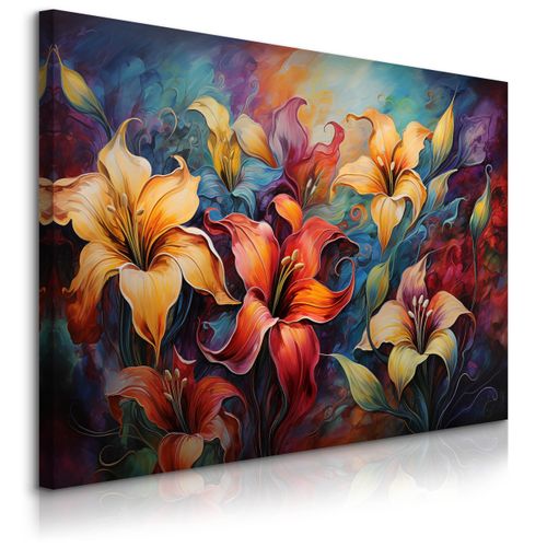 Obraz Do Sypialni Tropikalne Kwiaty Natura Rośliny Abstrakcja 40cm x 30cm na Arena.pl