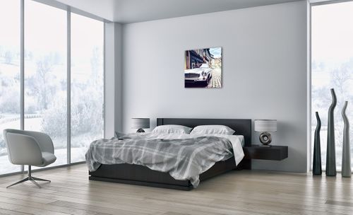 Obraz Na Płótnie - Samochód Uliczka - 60X60 Cm - Ac60X60-3677 na Arena.pl