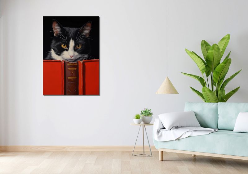 Obraz 70x100cm Koci Uczeń zdjęcie 2