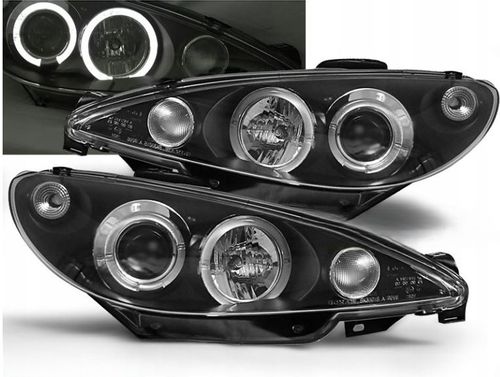 LAMPY REFLEKTORY Do PEUGEOT 206 OD 1998 DO 2002 SOCZEWKI ŻARÓWKI H1 GRATIS na Arena.pl