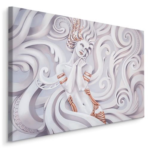 Obraz Canvas Do Sypialni Bogini Grecka MEDUZA Kobieta Efekt 3D 30cm x 20cm na Arena.pl