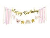 Baner Happy Birthday Jednorożec 230cm