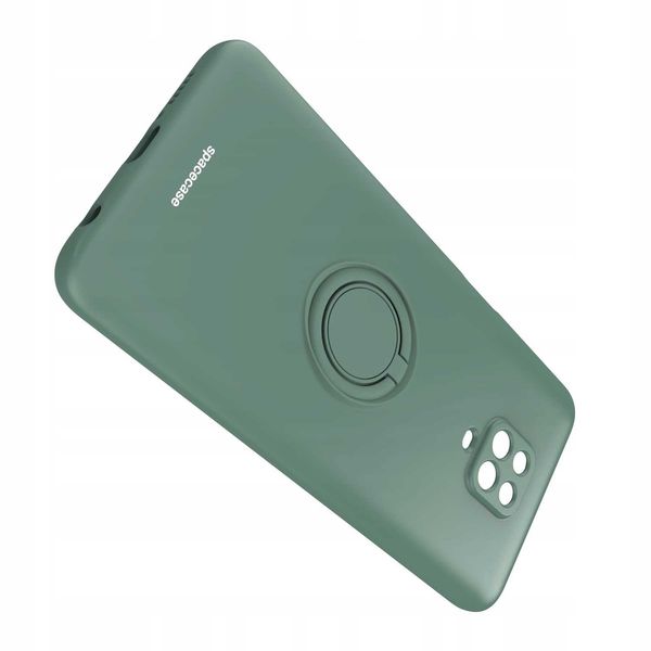 Spacecase Silicone Ring Redmi Note 9S/9 Pro Dark Green zdjęcie 6