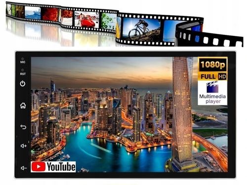 RADIO NAVI GPS 2DIN WiFI BLUETOOTH RDS CARPLAY ANDROID AUTO 2GB 64GB KAMERA na Arena.pl