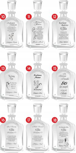 Prezent URODZINY Dla Taty Mamy Brata Dziadka Babci Karafka na Arena.pl