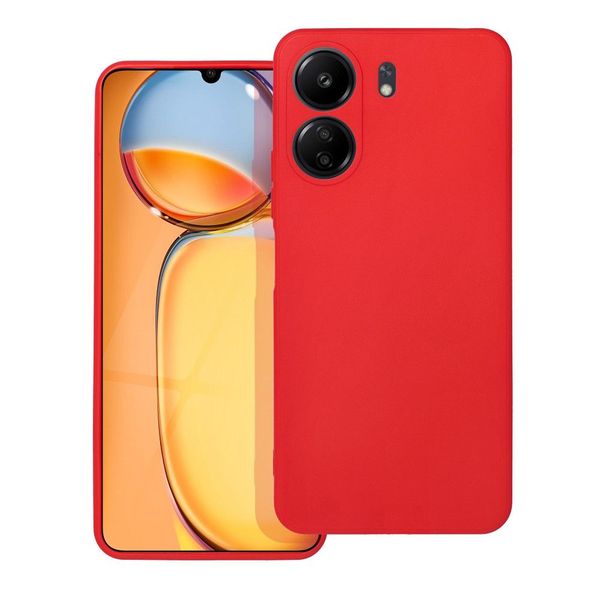 Futerał SOFT do XIAOMI Redmi 13C / POCO C65 czerwony zdjęcie 1
