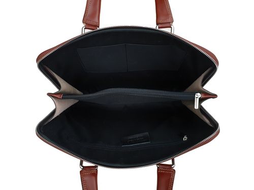 VERA PELLE torebka skórzana teczka A4 torba na laptopa V410 c.brązowa na Arena.pl