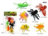 insekty robale 6szt. 30 x 21,5 x 6 cm  BZ7119