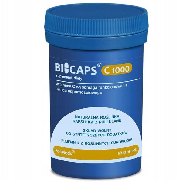 Bicaps C1000 witamina C 60 kapsułek zdjęcie 1
