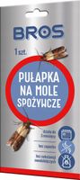 Bros lep na mole spożywcze pułapka 10szt do zwalczania moli spożywczych