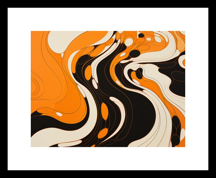 Plakat 20x15cm Tańczący Atrament zdjęcie 3