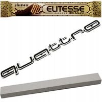 LOGO NA GRILL przód QUATTRO EMBLEMAT znaczek napis STYLOWY MP250