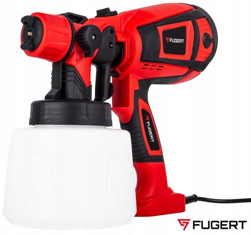 PISTOLET DO MALOWANIA ŚCIAN ELEKTRYCZNY NATRYSKOWY DO FARB 750W 5 DYSZ na Arena.pl