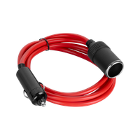 Przedłużacz gniazda zapalniczki samochodowej Peiying 12/24 V 1.5m 120 W