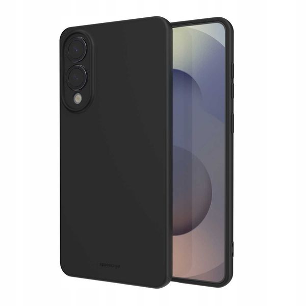 Spacecase Silicone Case 3.0 Galaxy S25 Edge Black zdjęcie 10