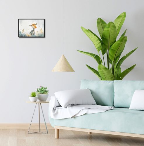 Plakat 35x25cm Mała Żyrafka na Arena.pl