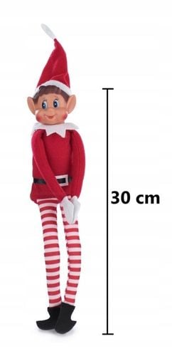 elf on the shelf skrzat swiateczny zabawka elf dla dzieci adwentowy na Arena.pl