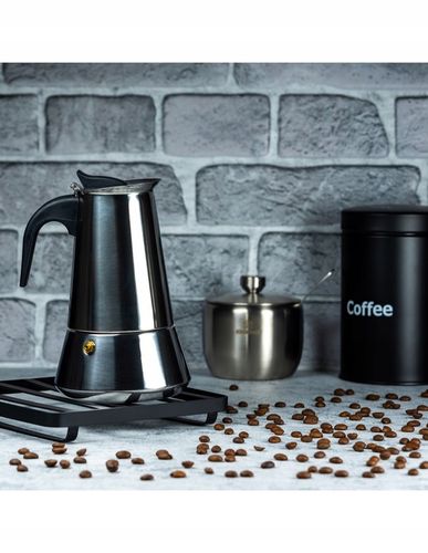 KAWIARKA Zaparzacz Kawy Indukcja GAZ STALOWY na Arena.pl