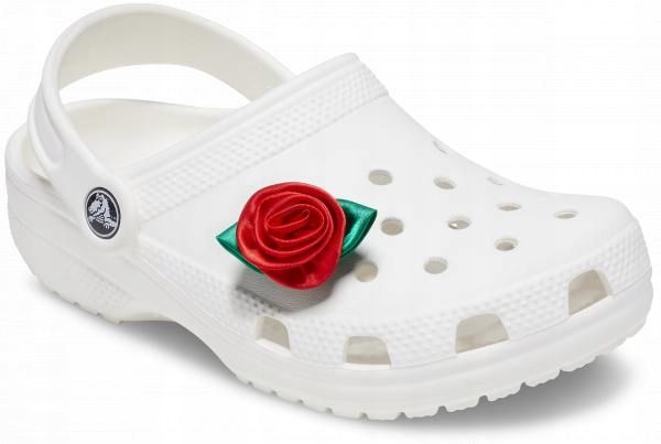 Przypinka Crocs Jibbitz Pin Do Butów Red Rosette zdjęcie 2
